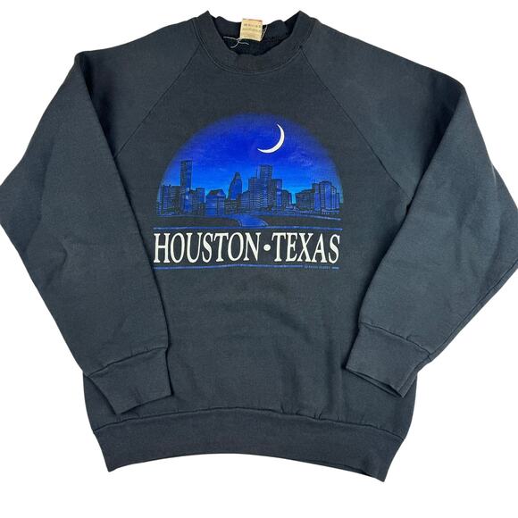 Vintage Houston Texas Sweatshirt - Size Medium - Picture 1 of 6